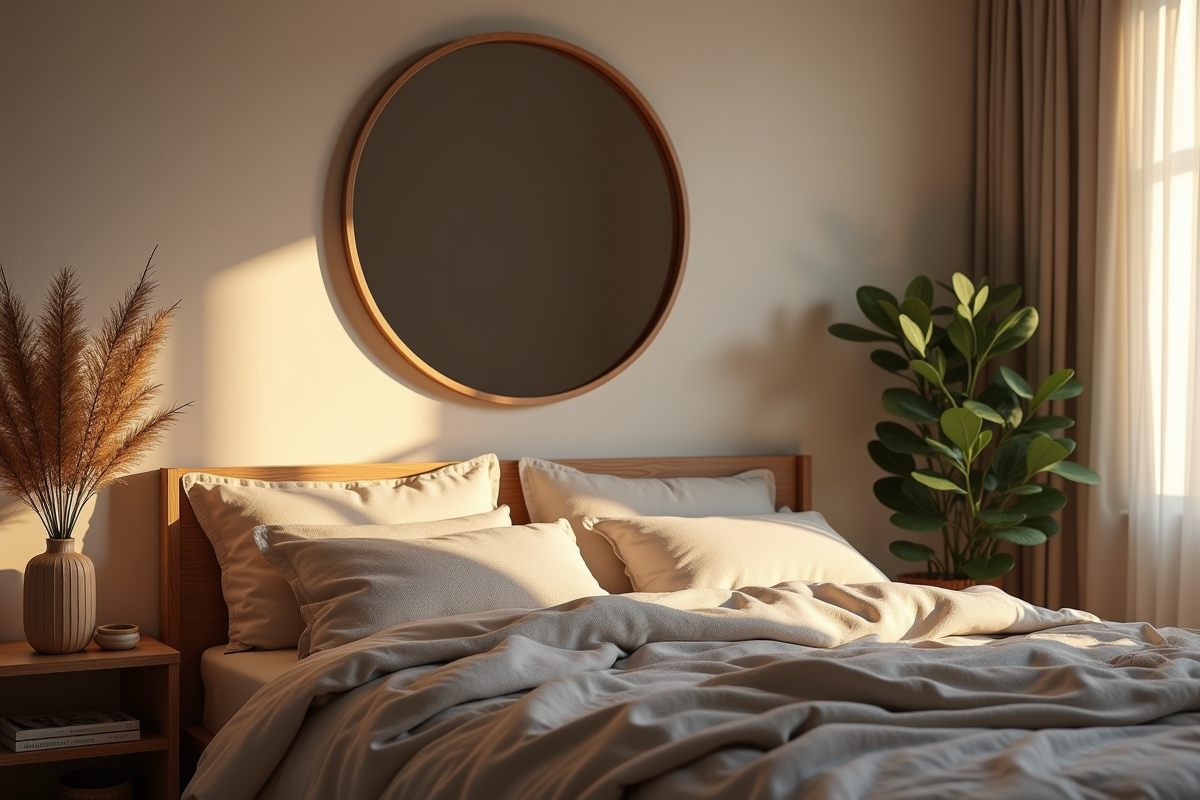 miroir rond