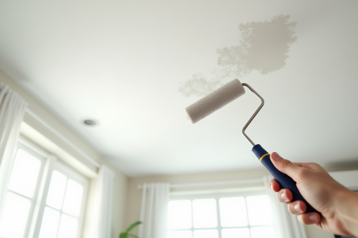fuite plafond