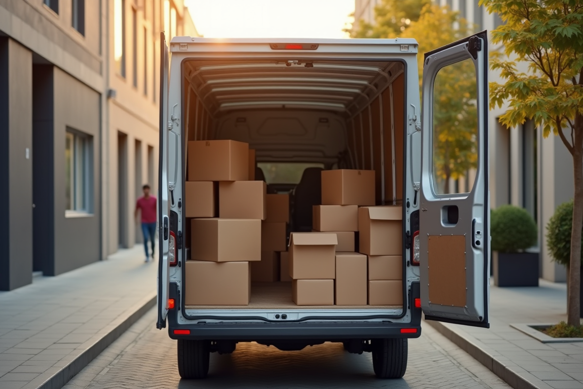 camion déménagement