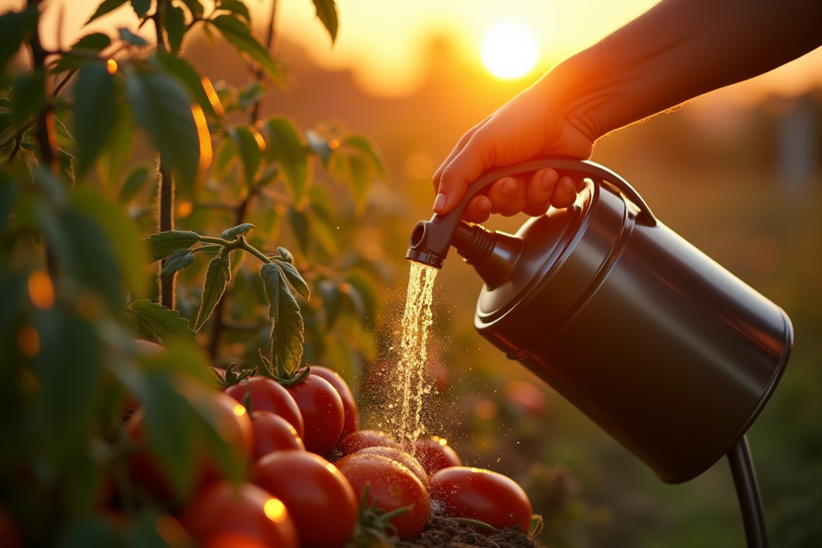 arrosage tomates